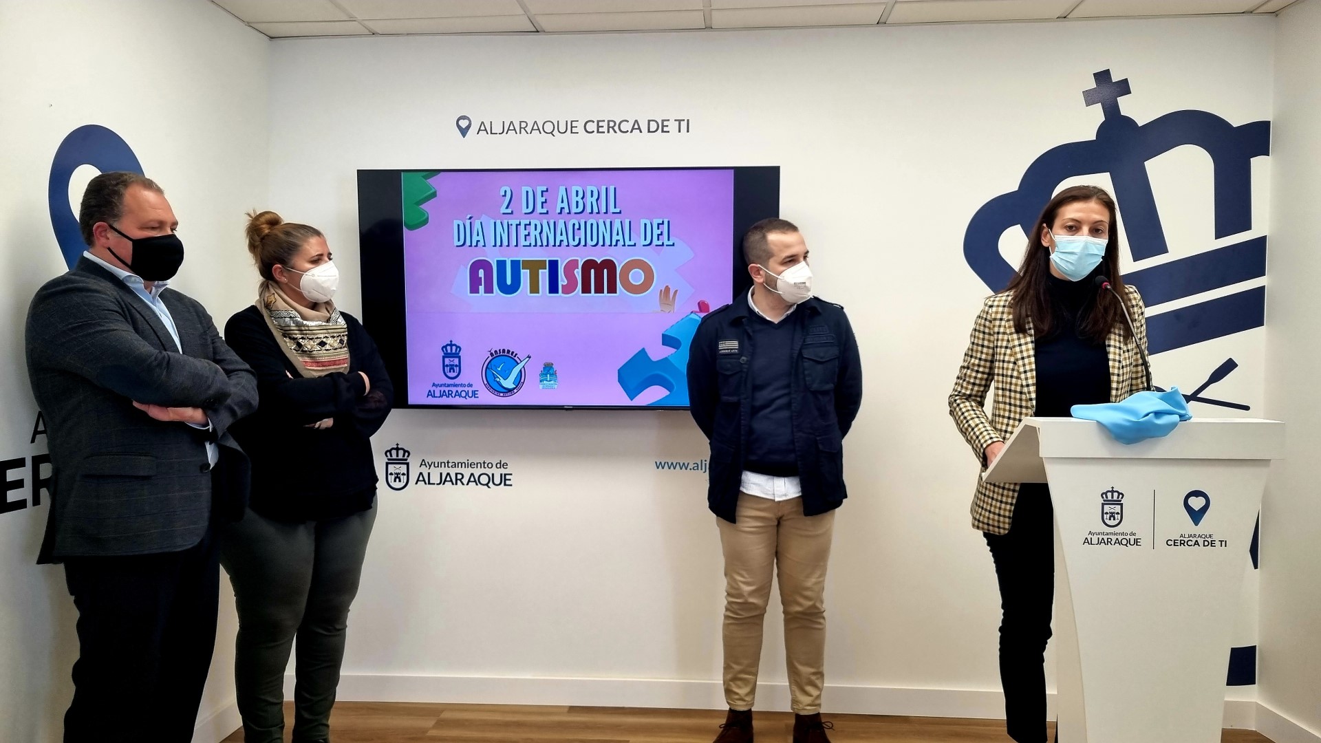 Aljaraque y ÁNSARES se vuelcan con la celebración del Día Internacional del Autismo