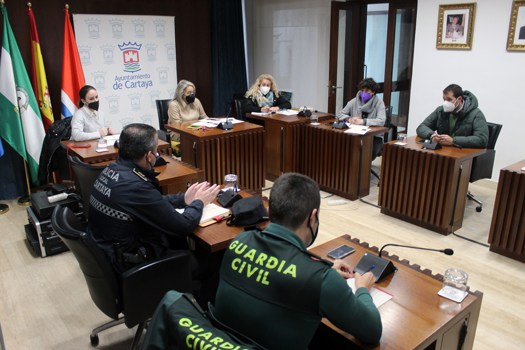 Cartaya trabaja en la seguridad y prevención durante la Feria del Caballo