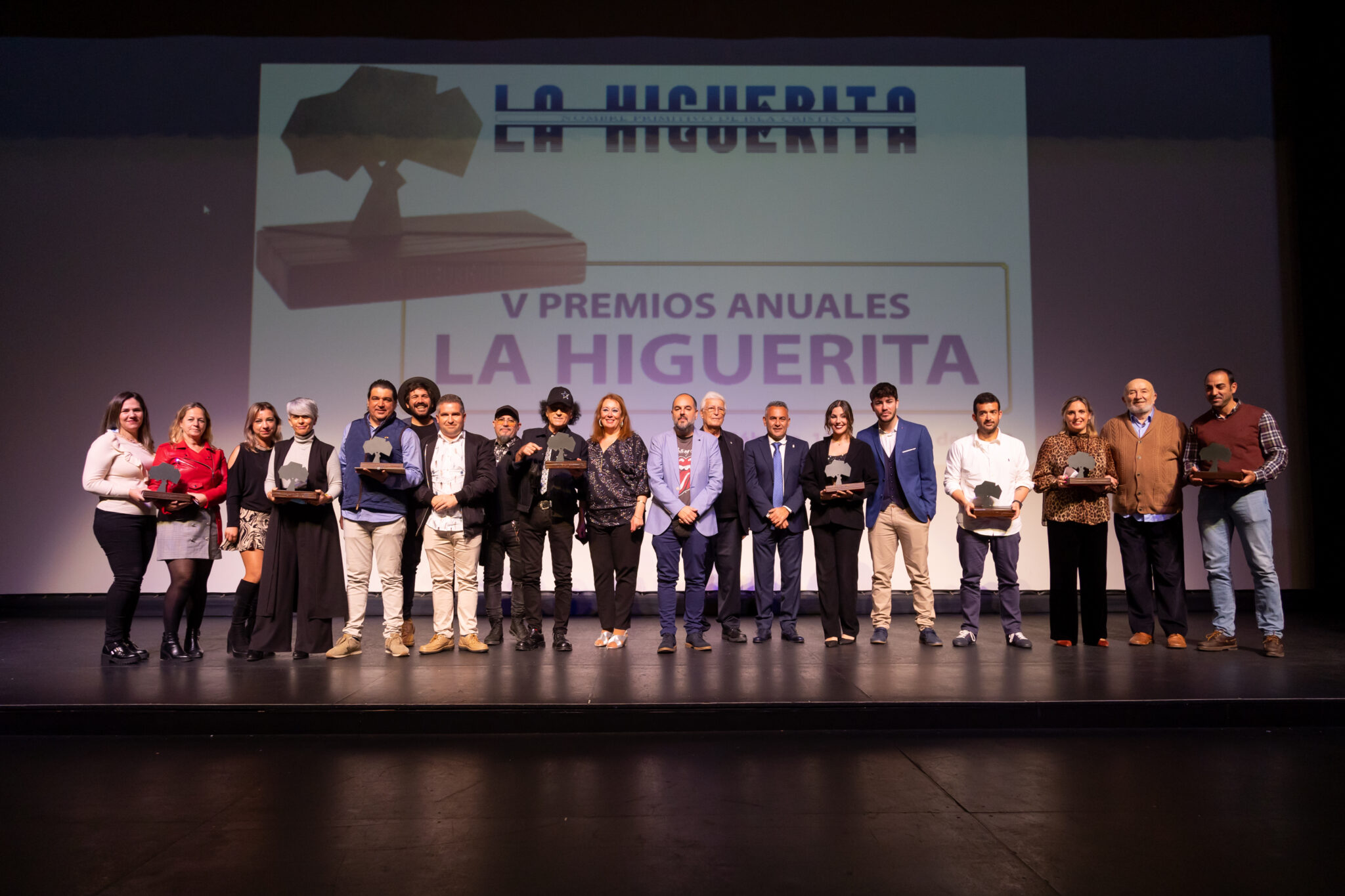 El Periódico ‘La Higuerita’ celebró la V Gala de Entrega de sus Galardones Anuales