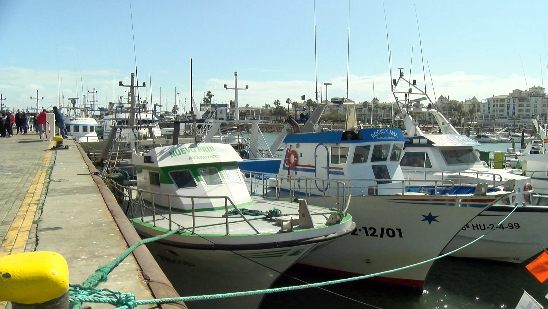La flota pesquera andaluza permanecerá amarrada a puerto