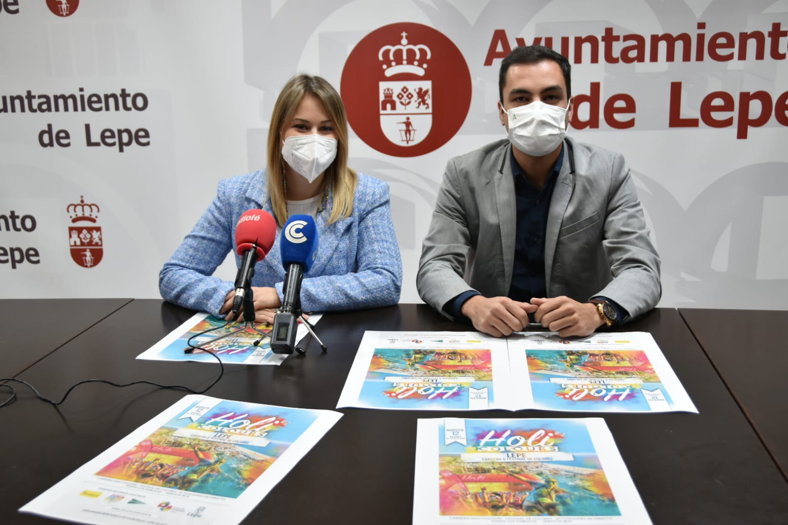 Presentada en Lepe la edición 2022 de la Holi Colors