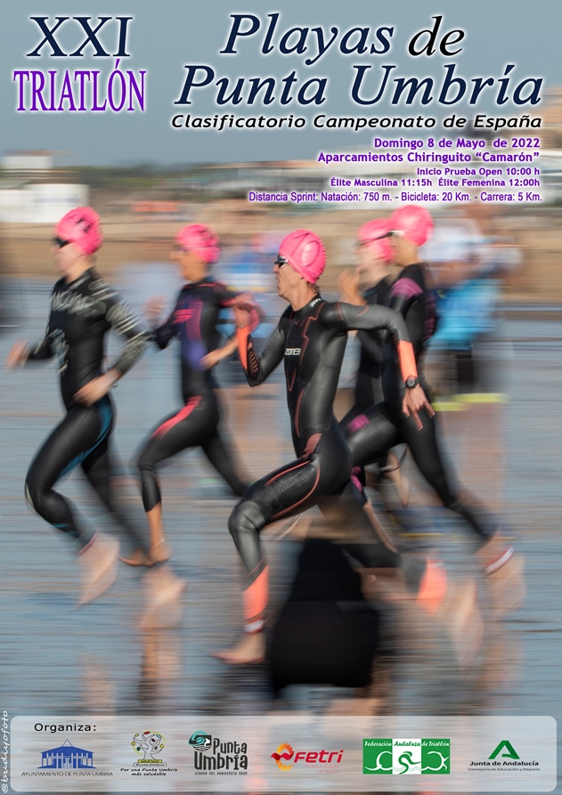 Deportes CARTEL Triatlón PuntaUmbría22