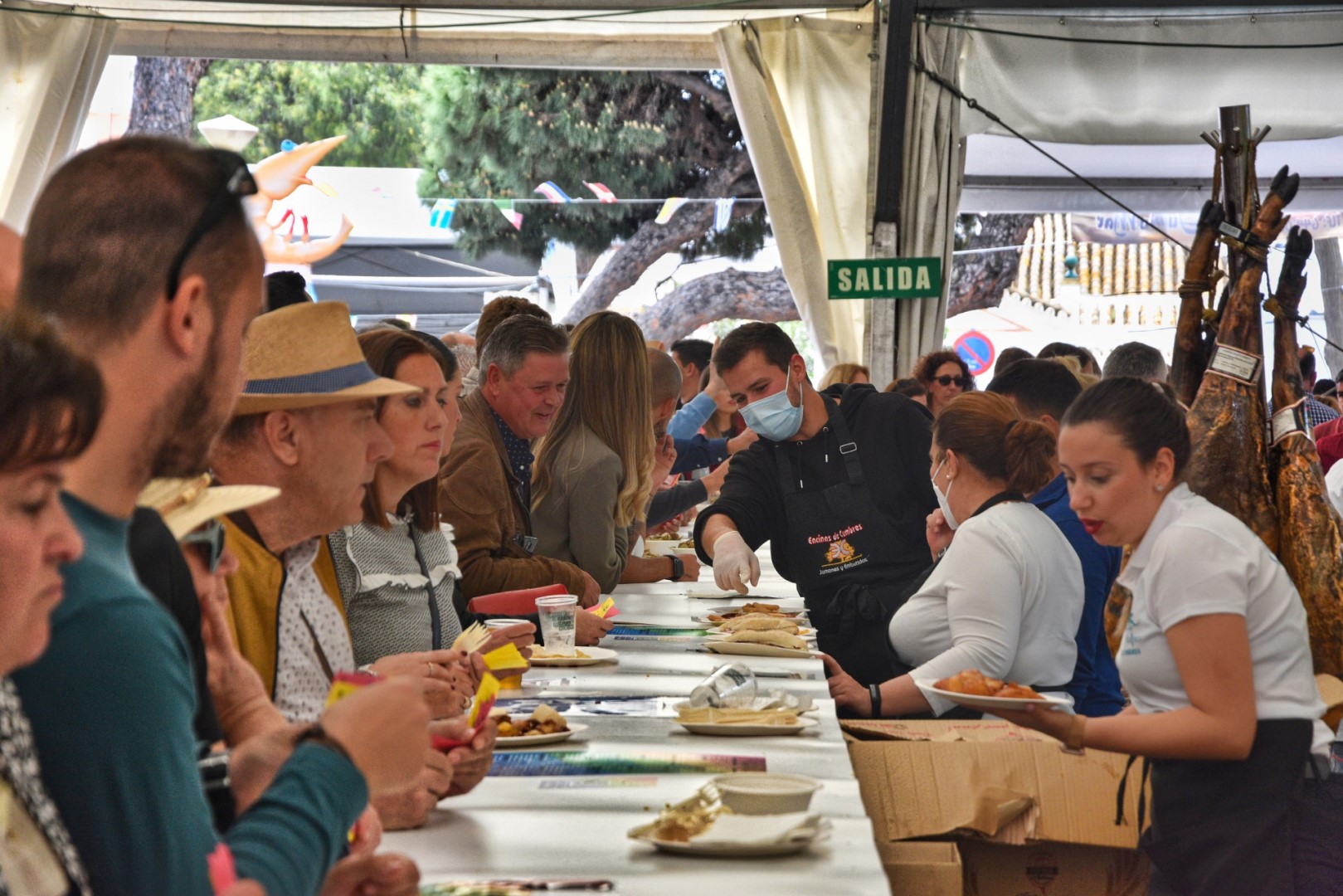 Gran éxito de la XXVI Feria Nacional de la Gamba, la chirla y el boquerón de Punta Umbría