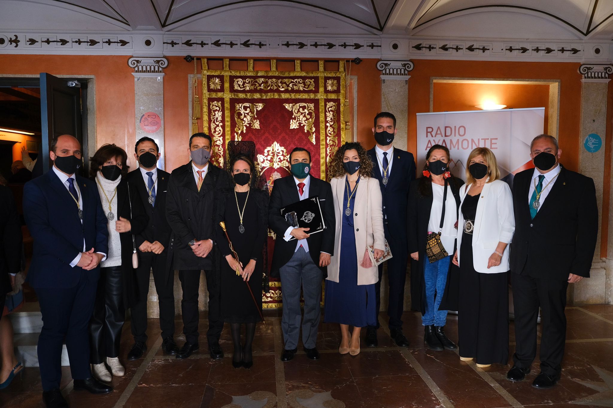 Javier Pérez Duarte pregonó la Semana Santa de Ayamonte