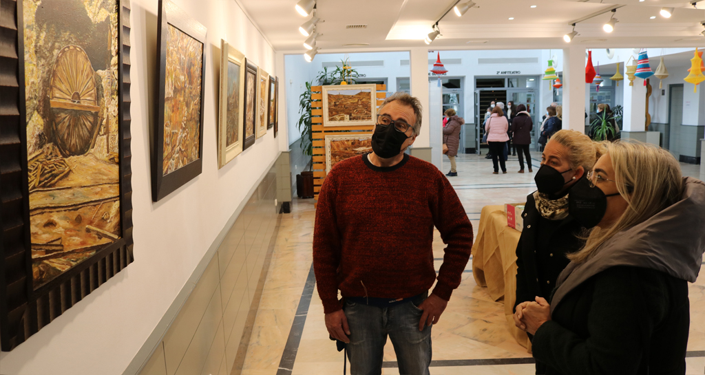 Los paisajes de Riotinto protagonizan la muestra de Juan Manuel Remesal en Cartaya