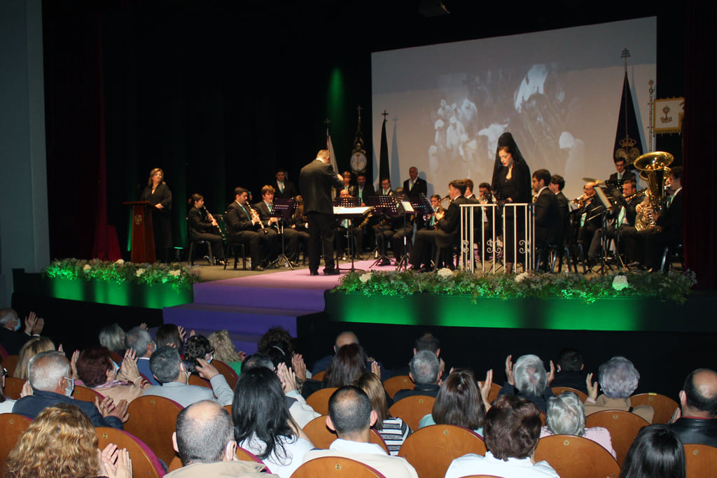 María José González pregonó la Semana Santa de Cartaya 2022