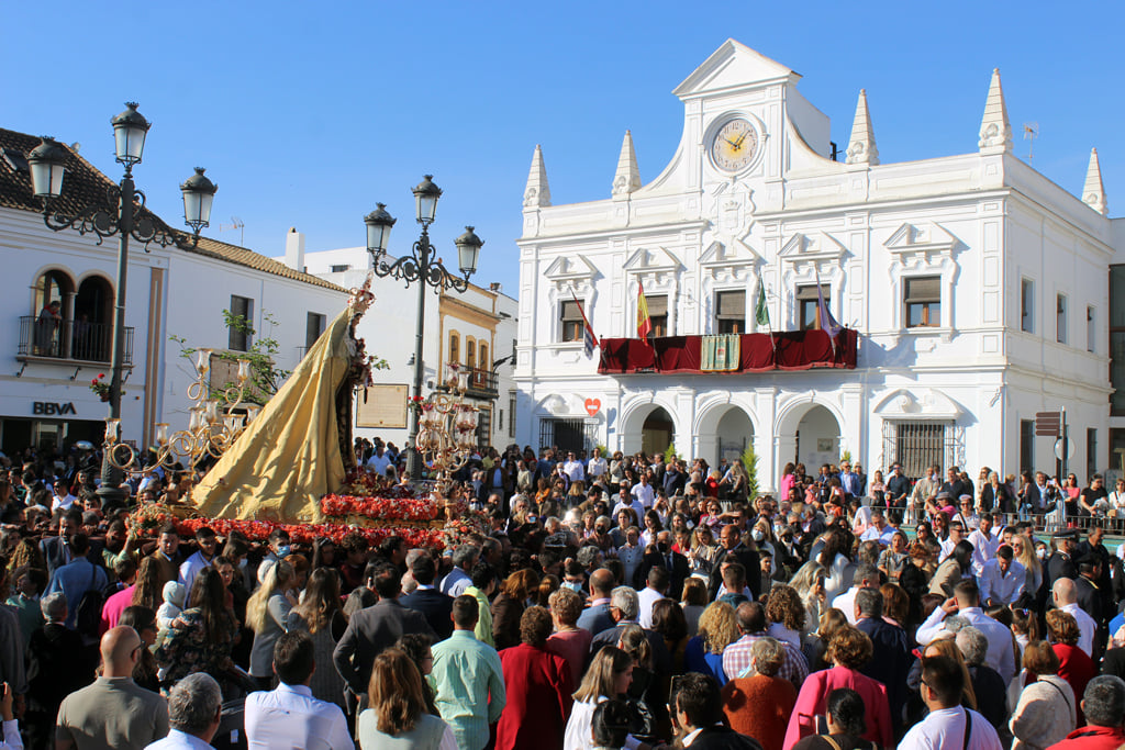 Máxima afluencia de visitantes y balance positivo de la Semana Santa en Cartaya