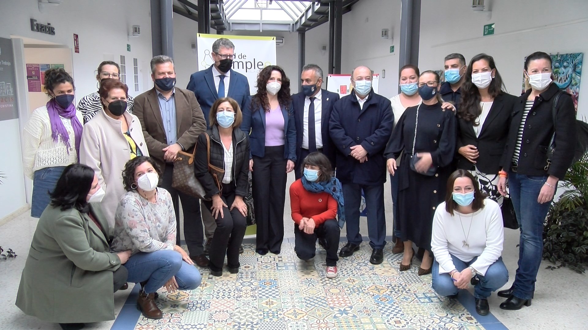 Rocío Ruiz visita la zona Eracis en Isla Cristina