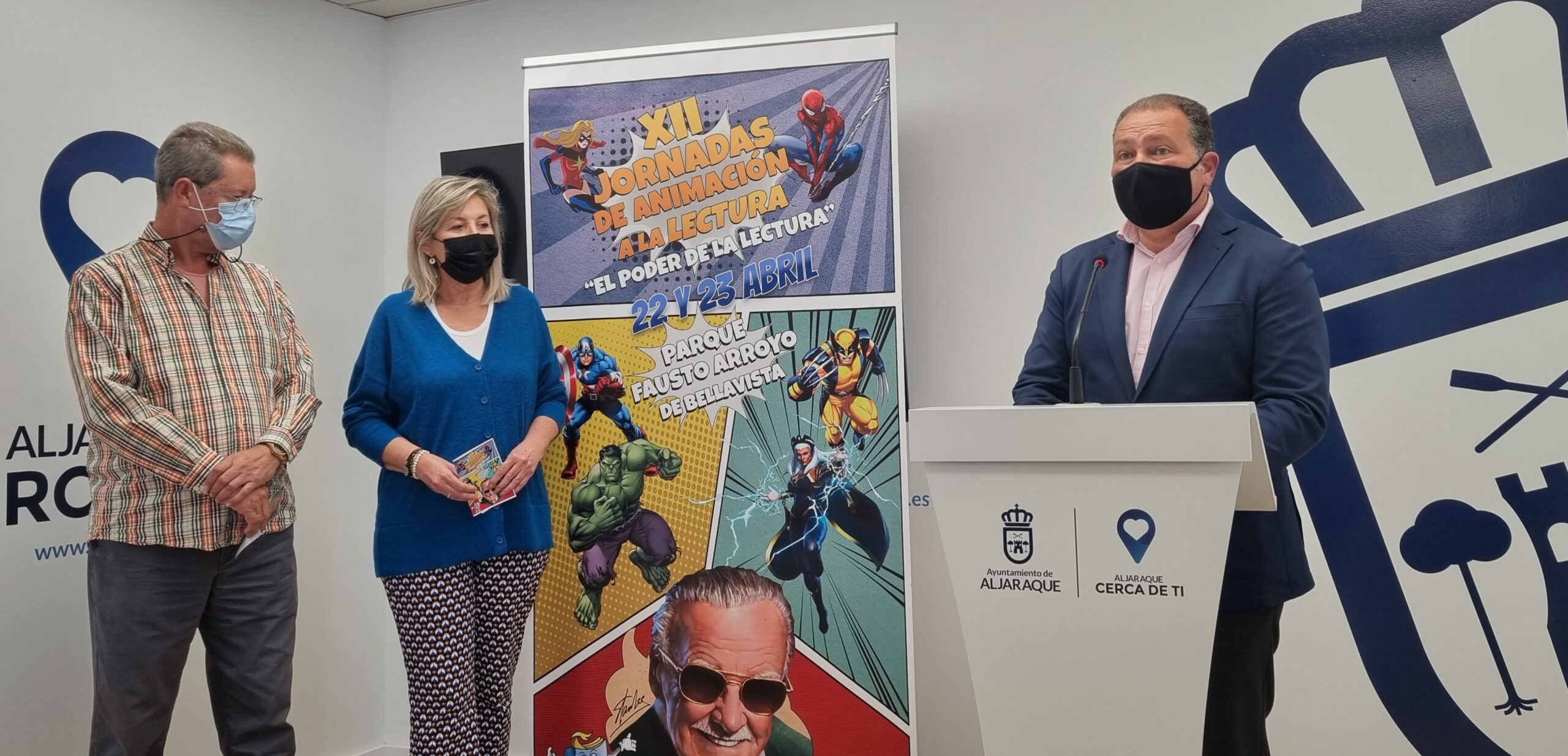 Superhéroes protagonizan las XII Jornadas de Animación a la Lectura de Aljaraque