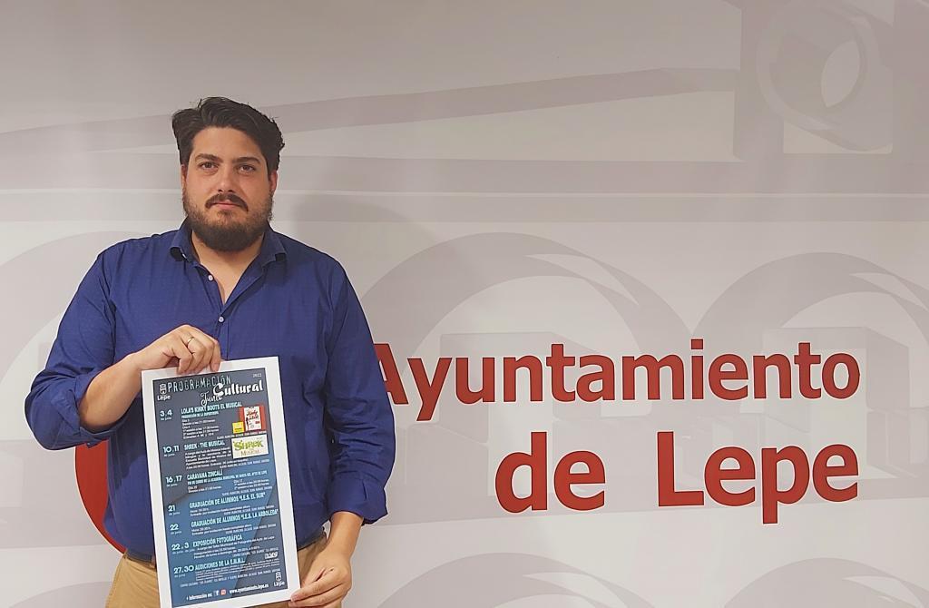El Ayuntamiento de Lepe presenta la Programación Cultural del mes de junio