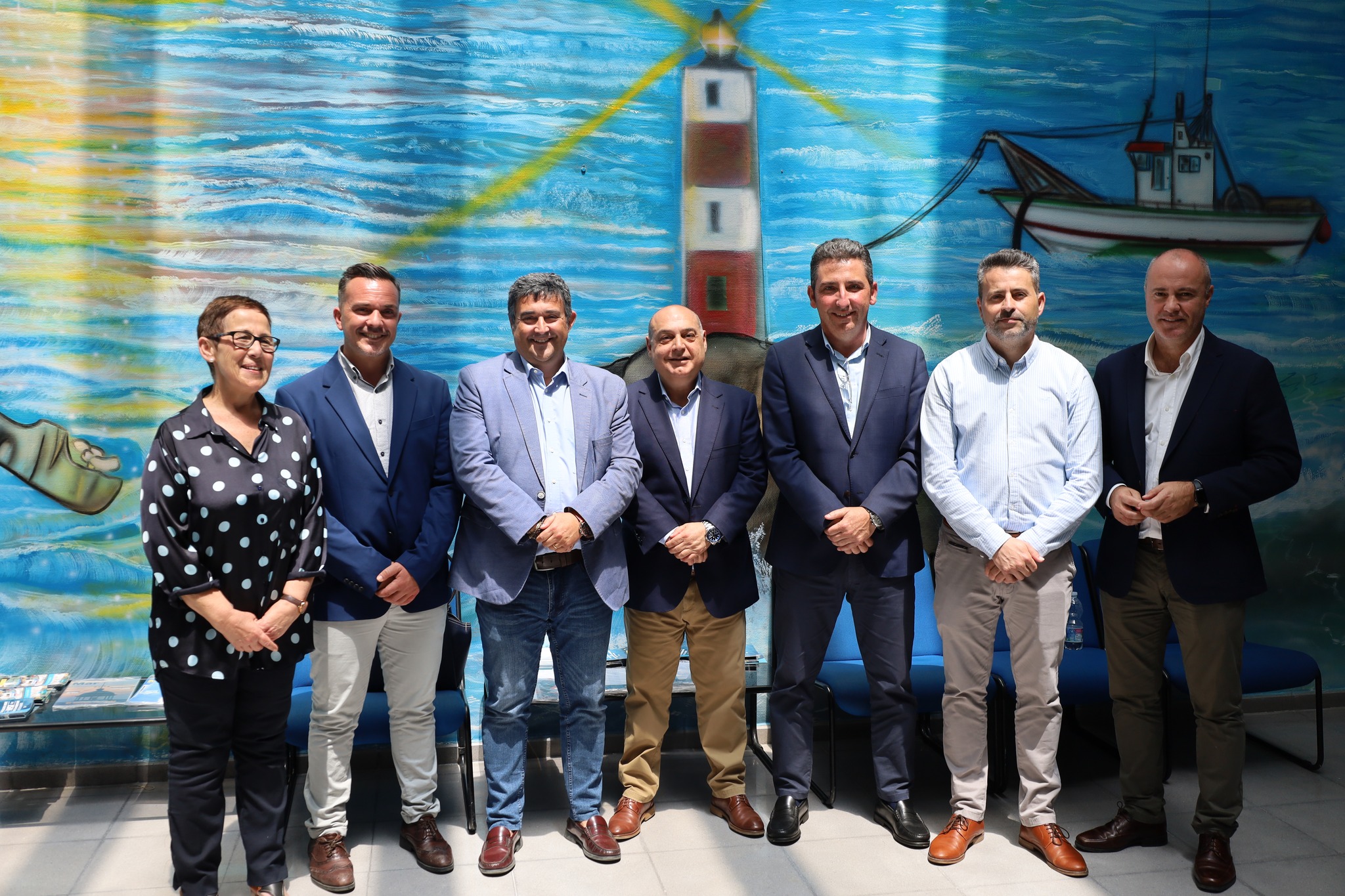 El director general de Pesca toma el pulso al sector en Isla Cristina y Punta Umbría