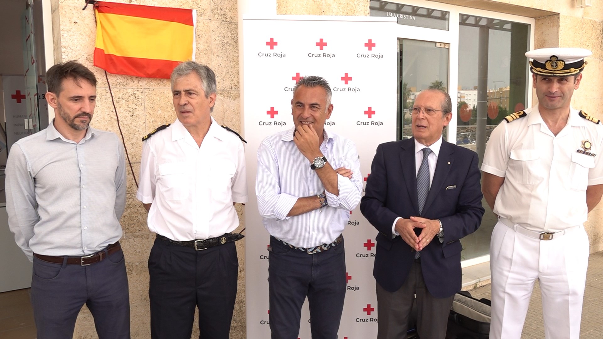 Cruz Roja inaugura en Isla Cristina la Base de Salvamento Marítimo ‘La Higuerita’