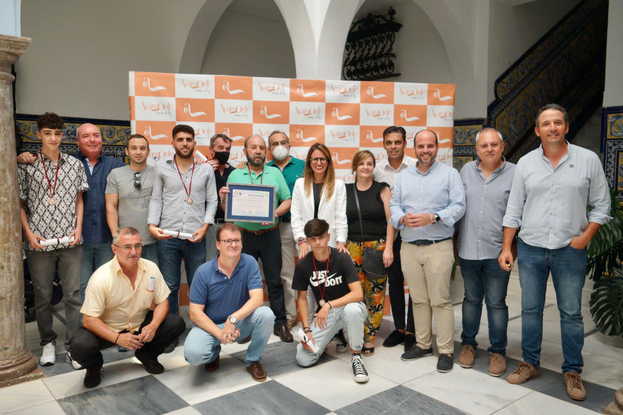 El Ayuntamiento de Ayamonte rinde homenaje al Club de Tenis de Mesa Ayamonte