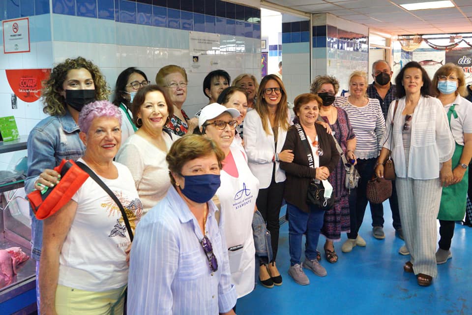 El Mercado de Abastos de Ayamonte rinde homenaje a sus trabajadoras