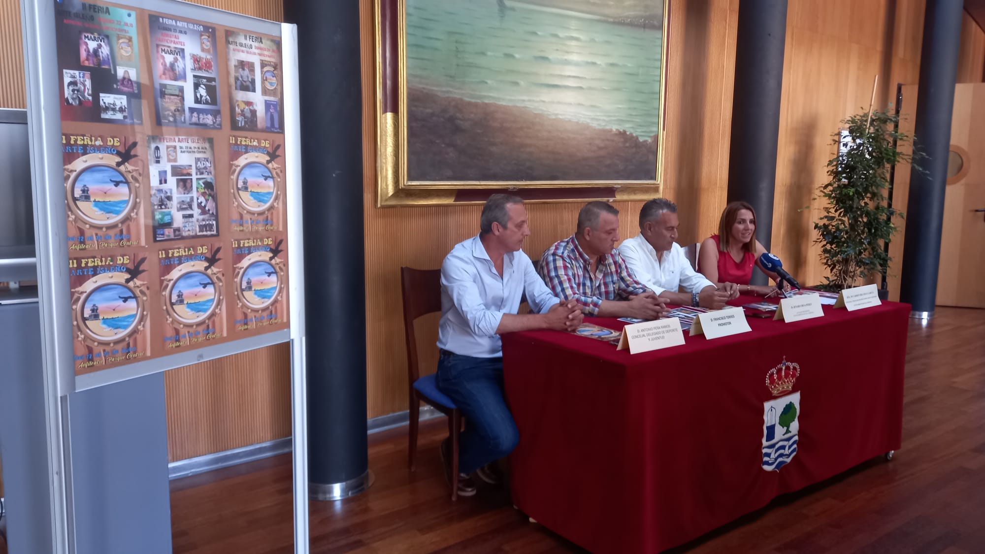 La II Feria de Arte Isleño se celebrará del 22 al 24 de julio
