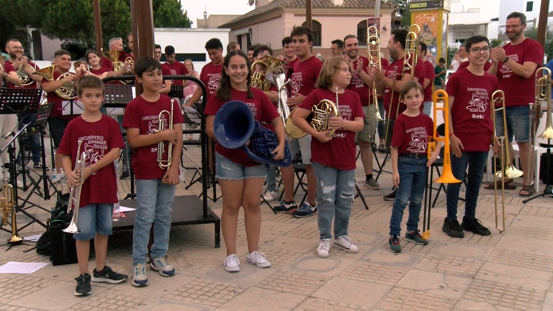 Summer Brass ‘Ciudad de Lepe’ reunió a instrumentalistas de viento en La Antilla