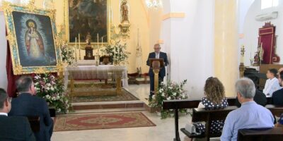 José Gómez Lorenzo pregonó a Nuestra Señora de la Blanca