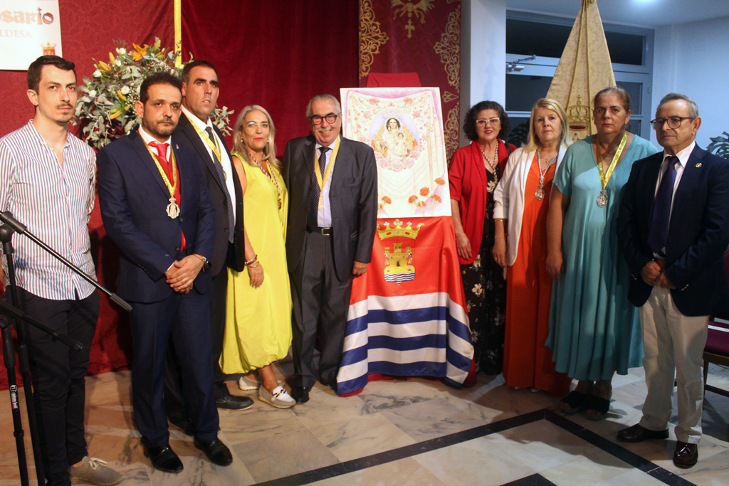 El cartel y la exaltación anuncian la llegada de las Fiestas Patronales de Cartaya