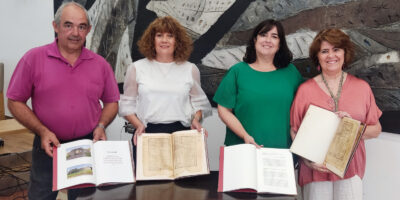 La Diputación presenta una parte del legado histórico de Castillejos en formato facsímil