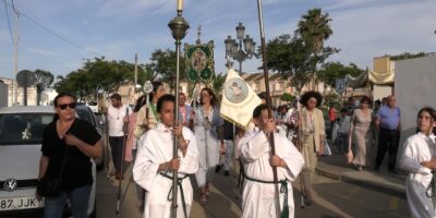 La Redondela celebra el Corpus con el verde ‘Esperanza’
