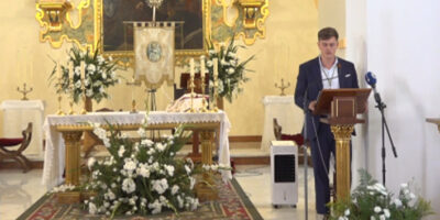 Pregón en honor a la Virgen de la Blanca en Villablanca