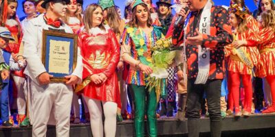 Jesús Vázquez emocionó con su pregón que inauguró el Carnaval de Isla Cristina