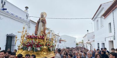 San Silvestre de Guzmán cerró un año más acompañando a su patrón