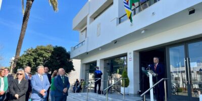 Isla Cristina celebró el 28 de Febrero a las puertas de la Casa Consistorial