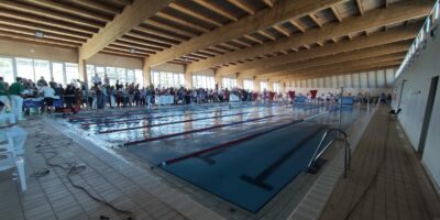 Cartaya concentra a más de 160 nadadores en la Piscina Cubierta Municipal