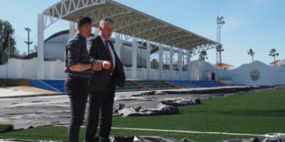 Palos de la Frontera renueva su Estadio de Fútbol «Los Príncipes»