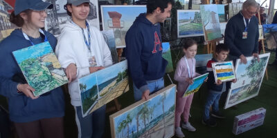 Celebrada la 8ª edición el Concurso de Pintura Rápida de Islantilla con gran éxito