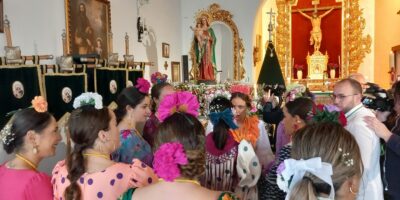 San Silvestre de Guzmán se llena de colorido con su romería