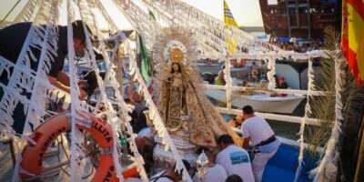 La procesión de la Patrona de los Marineros pone fin a unas emotivas Fiestas del Carmen de Isla Cristina