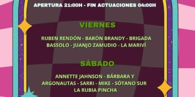 Isla Cristina calienta motores para la Fiesta de los 80 durante este fin de semana