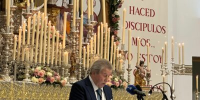 Juan Ramos emocionó a la Punta del Caimán con su fe y devoción a la Virgen del Mar
