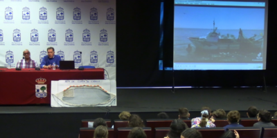 Los estudiantes de los Centros Educativos de Isla Cristina forman parte del VII Encuentro de Caballeros del Mar