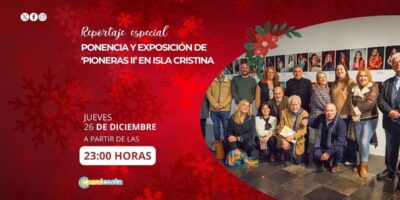 Ponencia y exposición de ‘Pioneras II’ en Isla Cristina