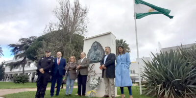Celebrado homenaje a la Bandera Andaluza en Isla Cristina