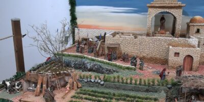 Inaugurado el belén de la Asociación de Vecinos San Francisco de Asís de Isla Cristina