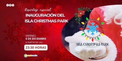 Inauguración Isla Christmas Park en Isla Cristina