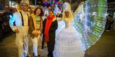 El Ayuntamiento de Isla Cristina anima las calles céntricas con el desfile Luminalia