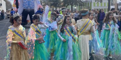Los pequeños de Isla Cristina llevan su carnaval a las calles