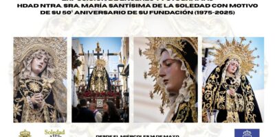 La Hermandad de María Santísima de La Soledad de Isla Cristina inaugura una emotiva exposición por su 50.º aniversario
