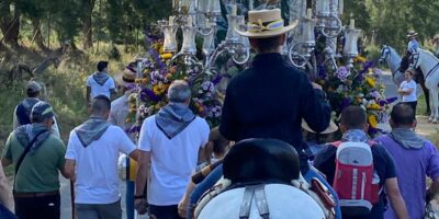 Aljaraque y Gibraleón protagonista en el segundo día de camino de la Hermandad del Rocío de Isla Cristina