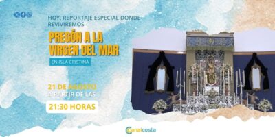 Pregón a la Virgen del Mar en Isla Cristina