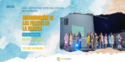 Inauguración de las Fiestas de la Blanca
