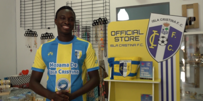Así luce la segunda piel de los jugadores del Isla Cristina F.C.