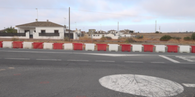 Continúan las obras para la rotonda en la A-499