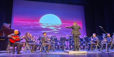 La Banda de Música Isleña reunió a casi un centenar de artistas sobre el escenario del Horacio Noguera para celebrar el Día de Santa Cecilia