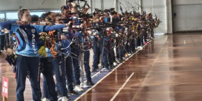 Isla Cristina reúne a un récord de participantes en el Campeonato Provincial de Tiro con Arco en Sala